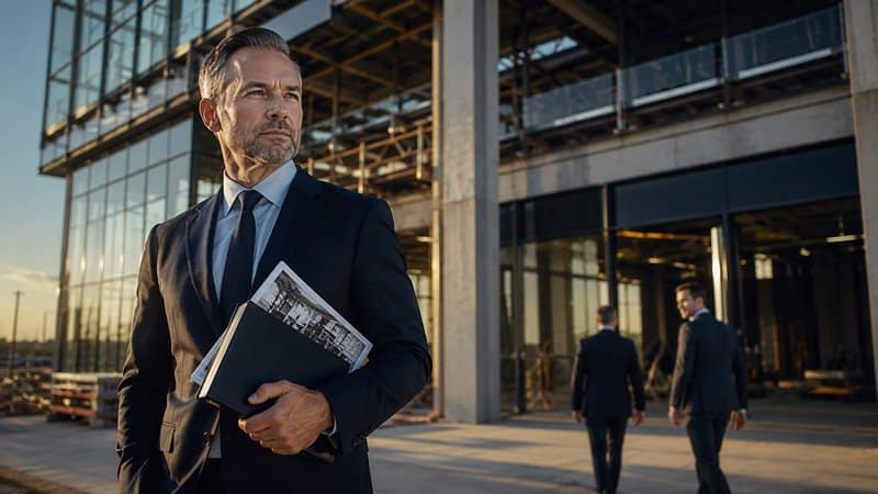 B2B construction marketing strategy for commercial construction firms
